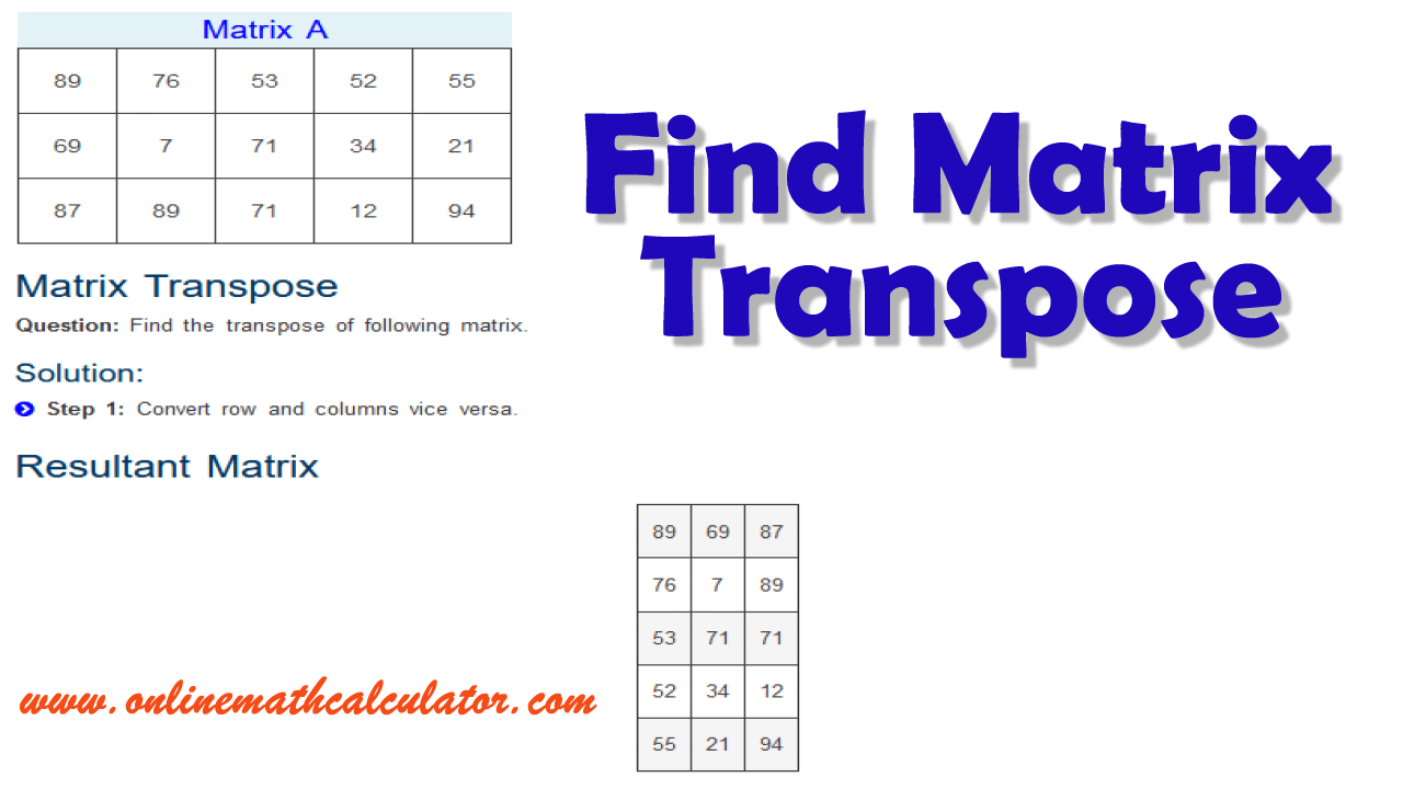 Online Matrix Multiplication Calculator